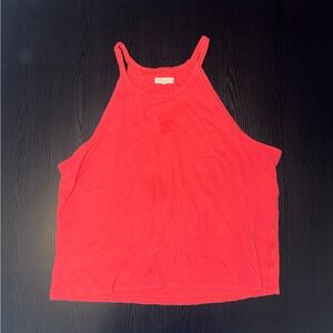 Madewell Bright Red/Pink Tank Top